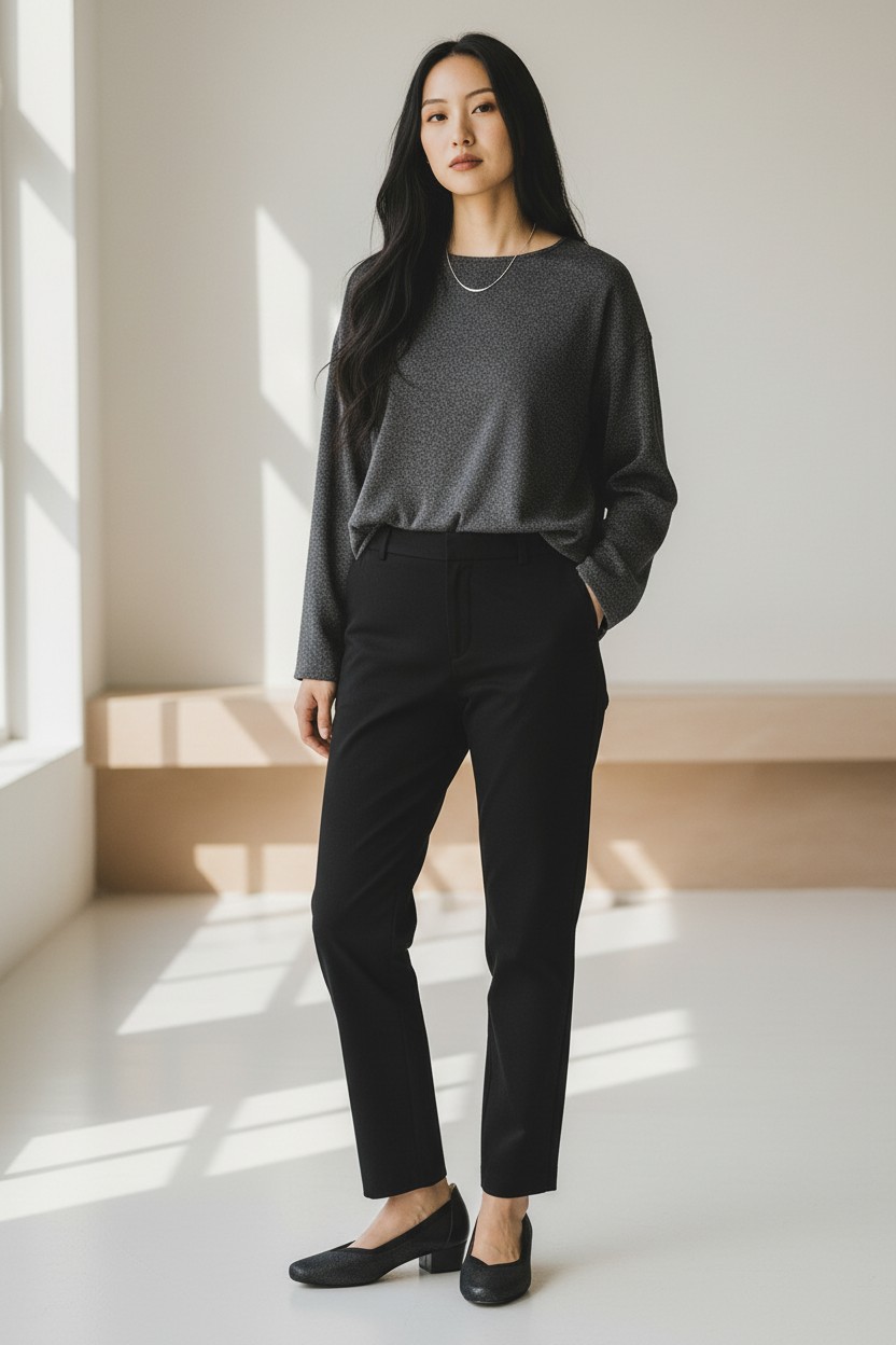 Salon elastico pala Calzados Reno mod. 81212 de Licra en negro