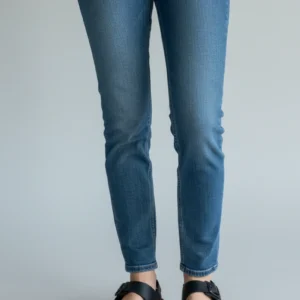 Sandalia bio tira Autenti mod. 10888 de Piel en negro