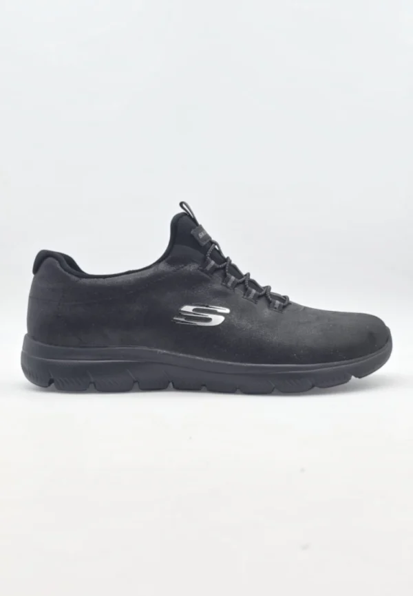 Summits itz bazik Skechers mod. 88888301 de Microfibra en negro