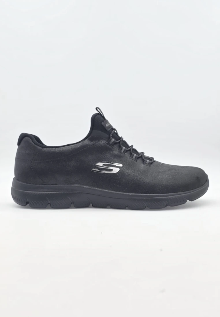 Summits itz bazik Skechers mod. 88888301 de Microfibra en negro