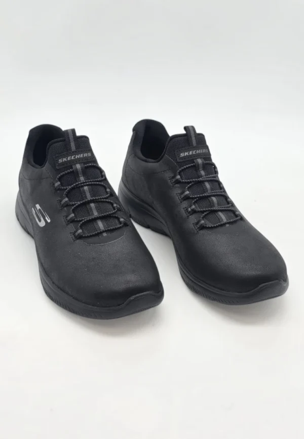 Summits itz bazik Skechers mod. 88888301 de Microfibra en negro - Imagen 5