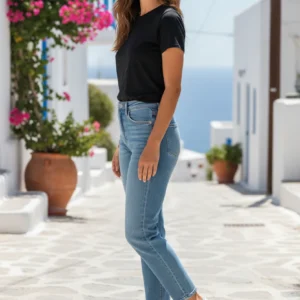 Sandalia velcros Calzados Reno mod. 9051-1 de Piel en blanco