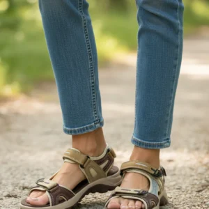 Sandalia todoterreno Paredes mod. VP22176 de Nobuck en multicolor