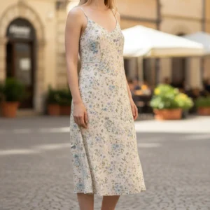 Sandalia destalonada Calzados Reno mod. 3032 de Piel en beig-tostado