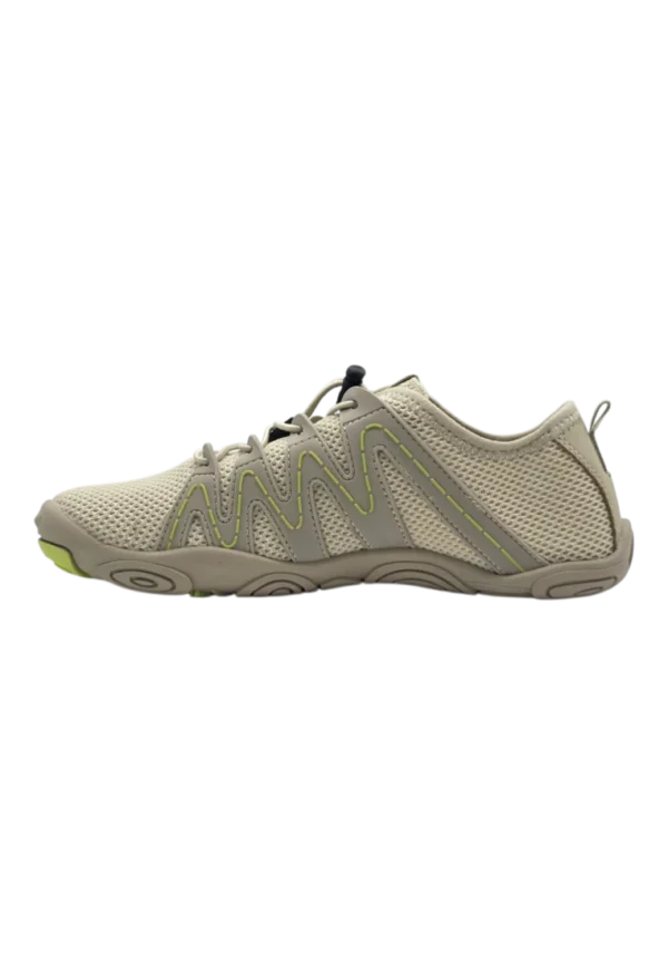 Deportivo barefoot Calzados Reno mod. 56MH202 de Malla Técnica en beig - Imagen 4