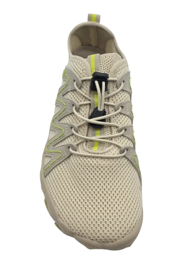 Deportivo barefoot Calzados Reno mod. 56MH202 de Malla Técnica en beig - Imagen 6