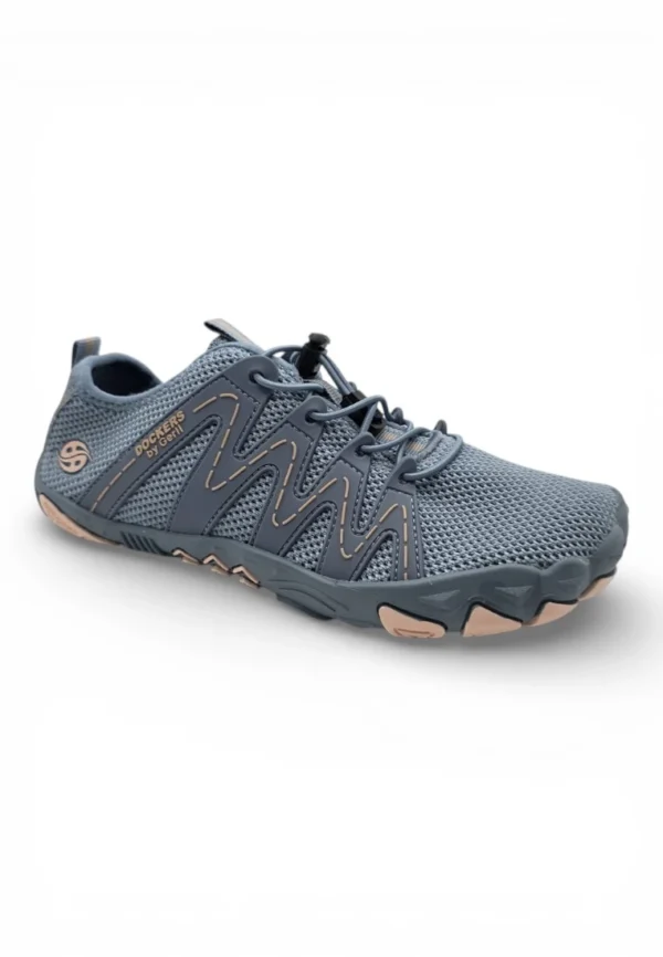 Deportivo barefoot Dockers mod. 56mh202 de Malla Técnica en azul - Imagen 3