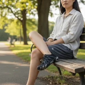 Deportivo barefoot Dockers mod. 56MH202 de Malla Técnica en negro