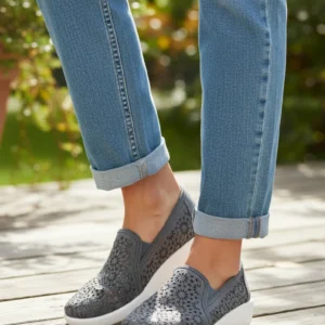 Slip-on ultraligero Dr. Cutillas mod. 38465 de Microfibra en azul