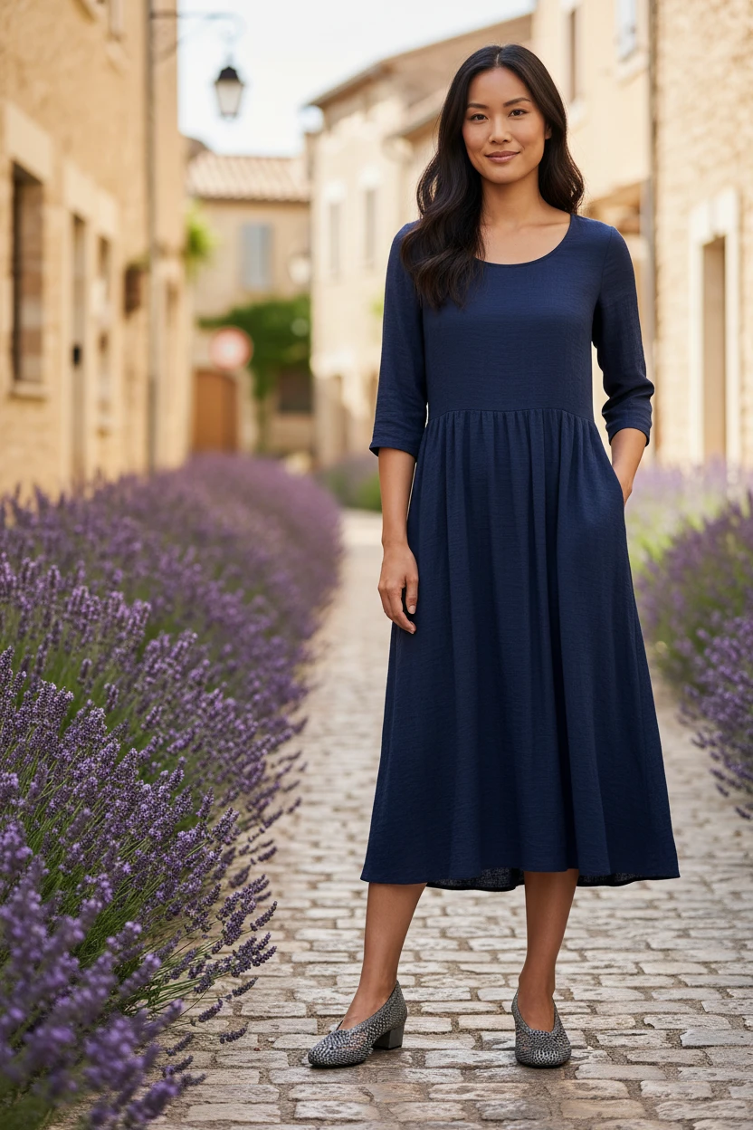 Zapato salon trenzado Calzados Reno mod. 81254 de Rafia en acero