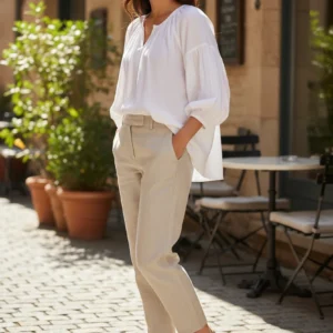 Cangrejera Calzados Reno mod. 35336 de Nobuck en taupe