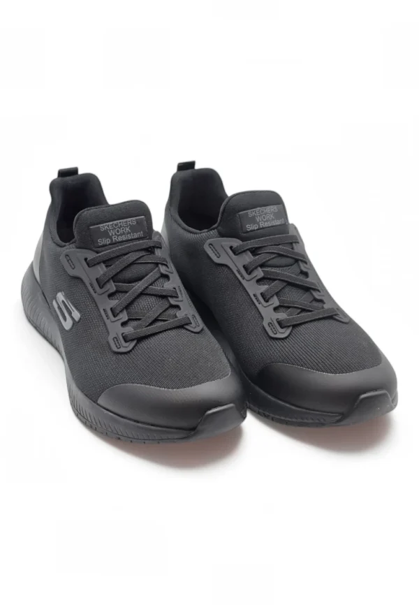 Squad sr Skechers mod. 77222EC de Microfibra en negro - Imagen 5