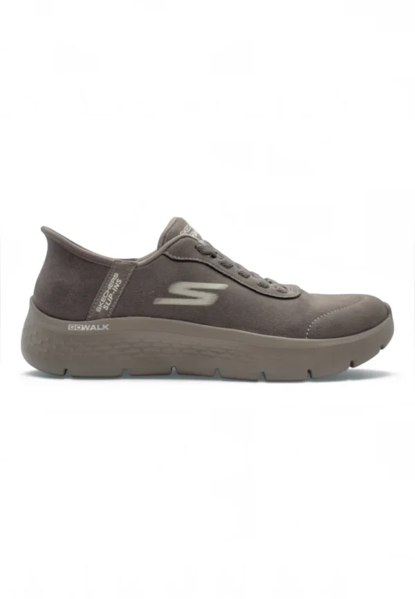 Go walk flex Skechers mod. 124837 de Microfibra en marron