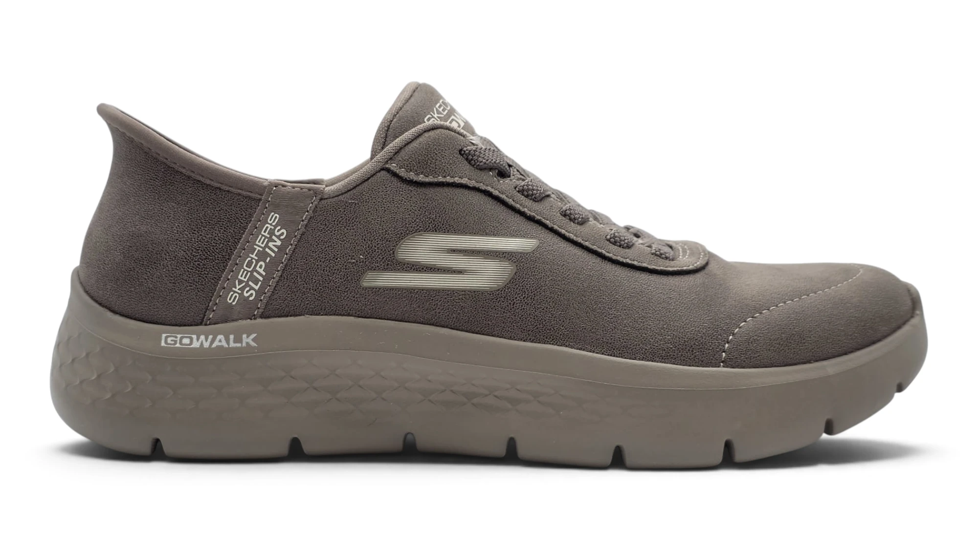 Go walk flex Skechers mod. 124837 de Microfibra en marron