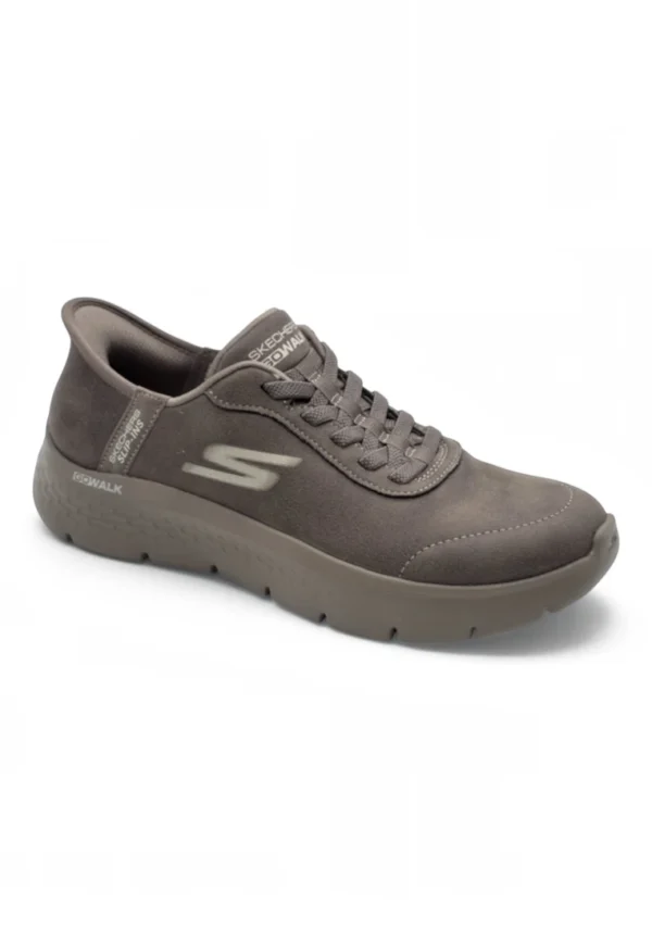 Go walk flex Skechers mod. 124837 de Microfibra en marron - Imagen 2
