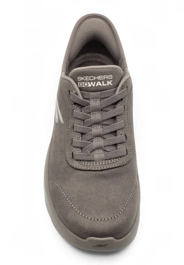 Go walk flex Skechers mod. 124837 de Microfibra en marron - Imagen 4