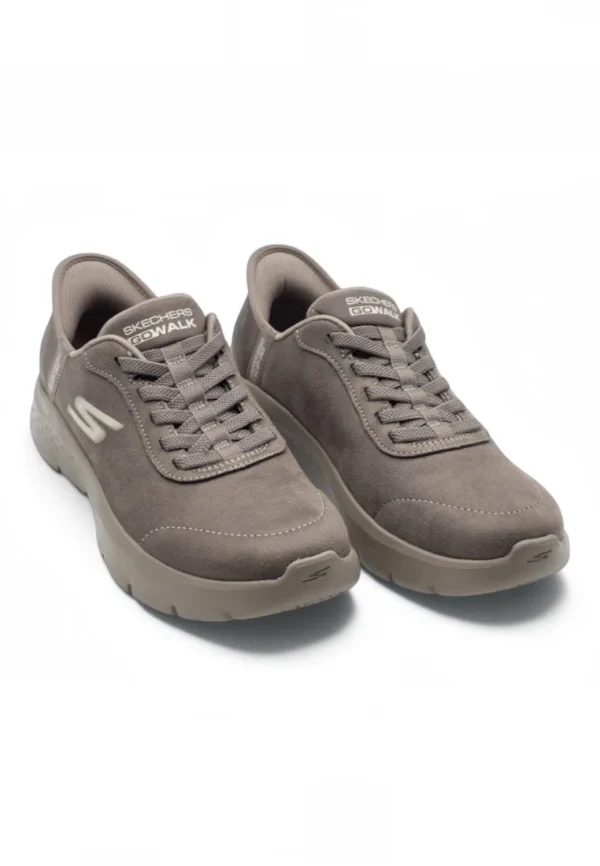 Go walk flex Skechers mod. 124837 de Microfibra en marron - Imagen 5