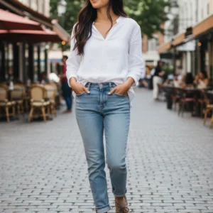 Nautico cordón Tamaris mod. 23616-42-341 de Nobuck en taupe