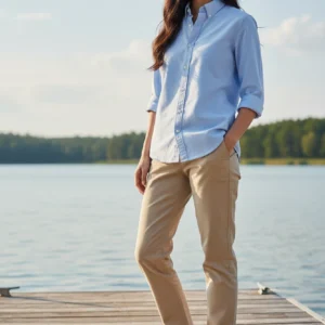 Nautico cordón Tamaris mod. 23616-42-805 de Nobuck en azul