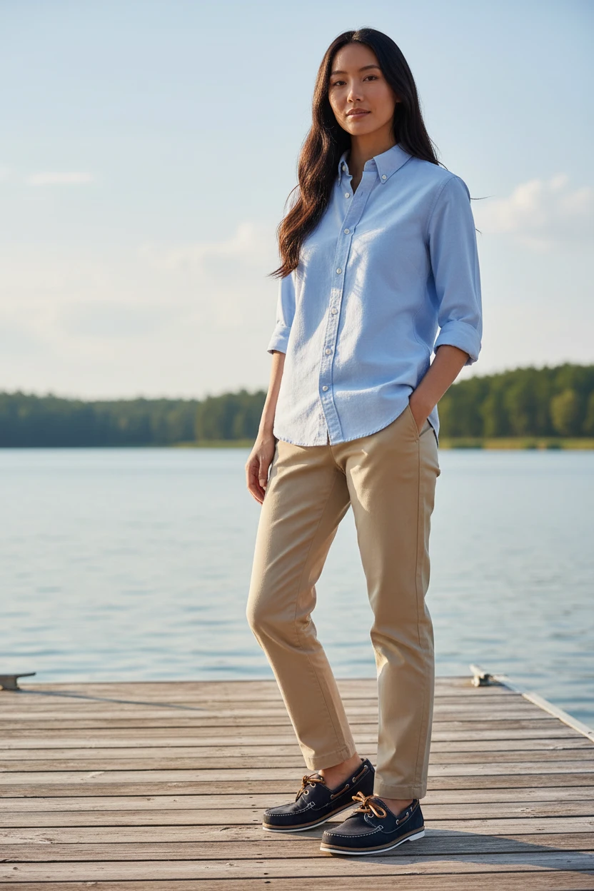 Nautico cordón Tamaris mod. 23616-42-805 de Nobuck en azul