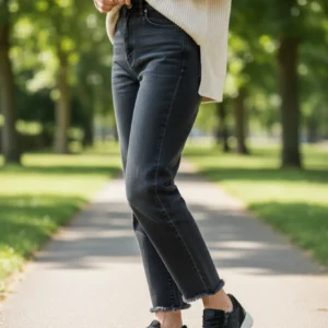 Deportiva Eoligeros – Eco Ligeros mod. DEMI de Microfibra en negro