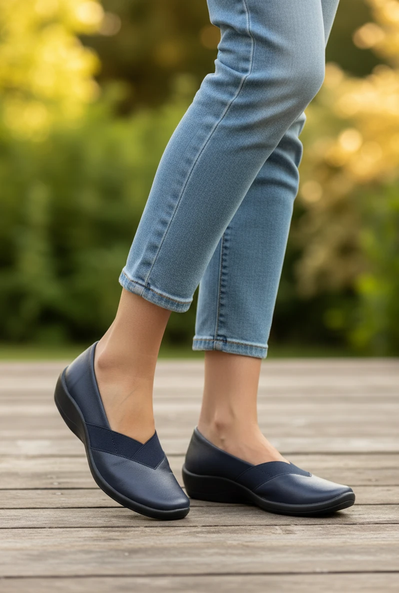 Bailarina acadia Calzados Reno mod. 4836 de Lytech en azul