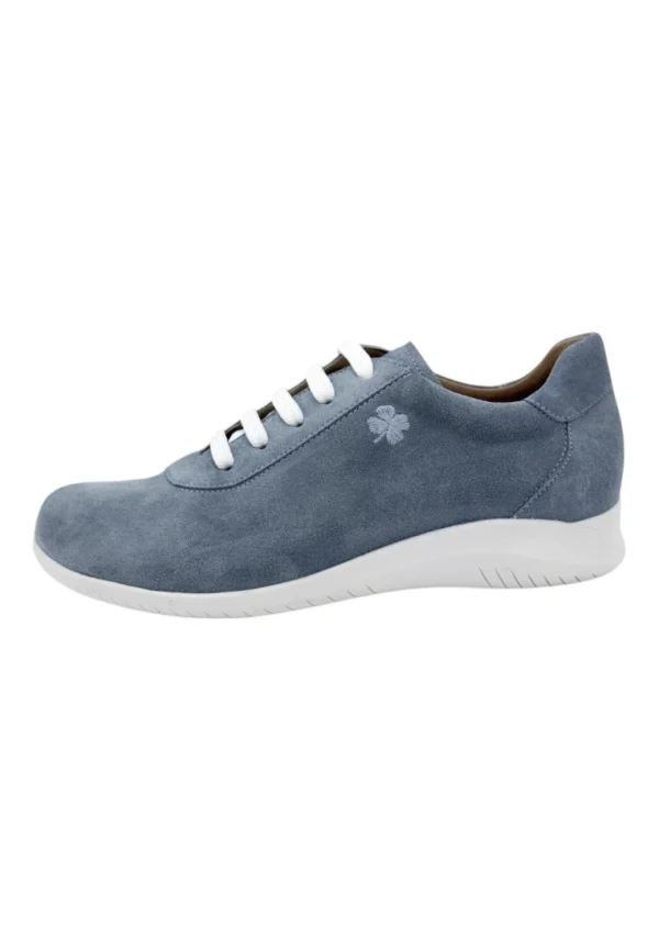 Deportivas barefoot Calzados Reno mod. 250901 de Ante en azul - Imagen 3