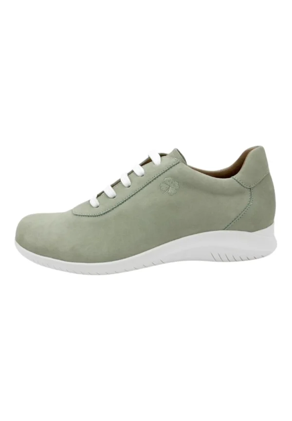 Deportiva barefoot Calzados Reno mod. 250901 de Ante en verde - Imagen 2