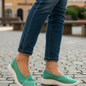 Bailarina Calzados Reno mod. GOREME de Lytech en verde agua