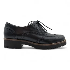 Zapato oxford Calz. Pitillos S.a. mod. 10776 de Piel en negro