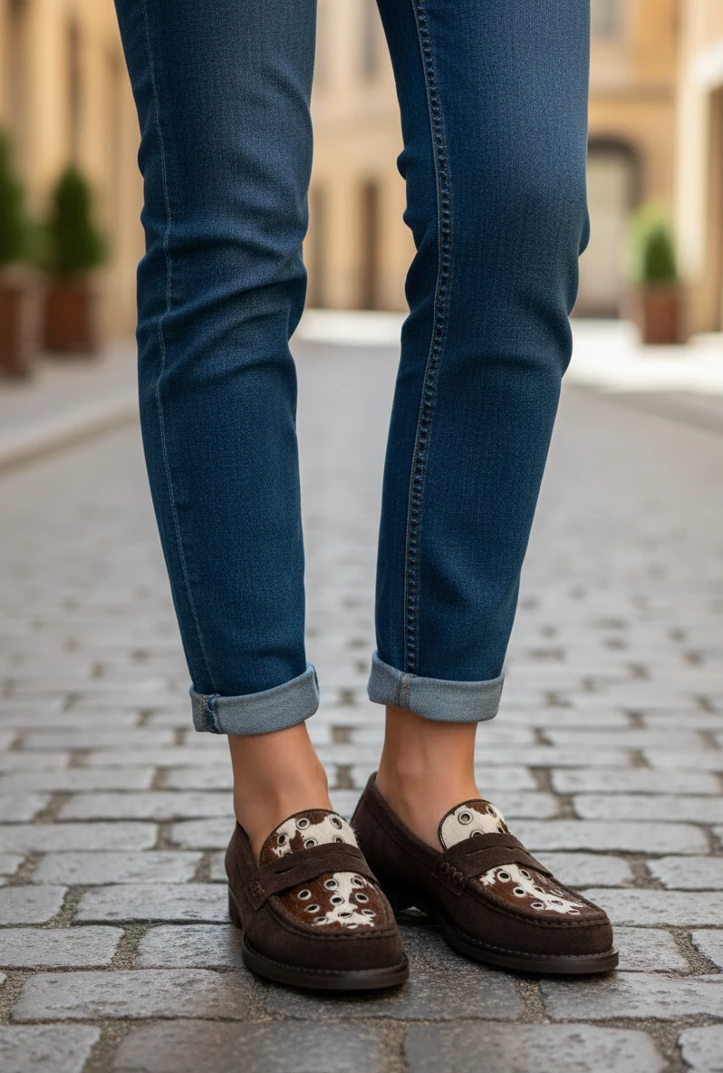 Mocasin pala vaca Top 3 mod. SA782 de Ante en marron