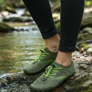Barefoot 5 toes Saguaro mod. XZA052LK de Malla Técnica en kaky