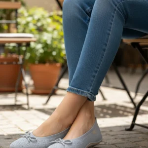 Bailarina barefoot Dockers mod. 50BA216 de Malla Técnica en gris