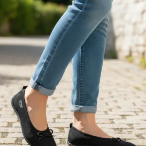 Bailarina barefoot Dockers mod. 50BA216 de Malla Técnica en negro