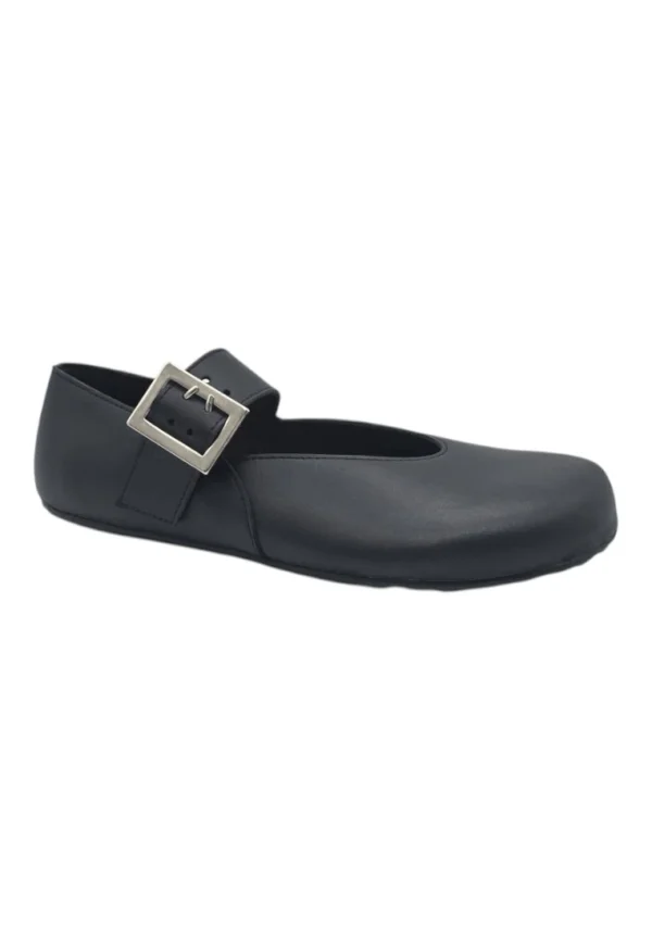Mercedita barefoot Coquette mod. 4394 de Piel en negro - Imagen 3
