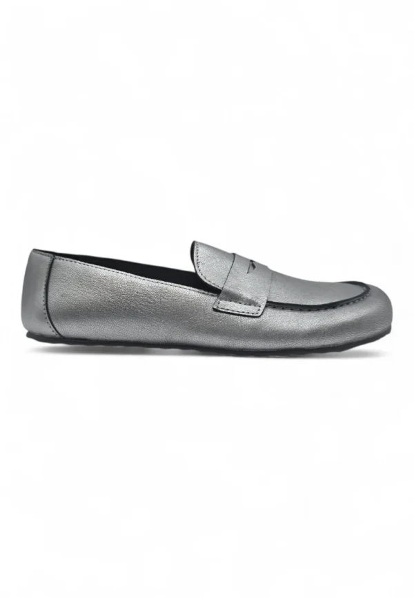 Mocasin barefoot Coquette mod. 4395 de Piel en gris - Imagen 2