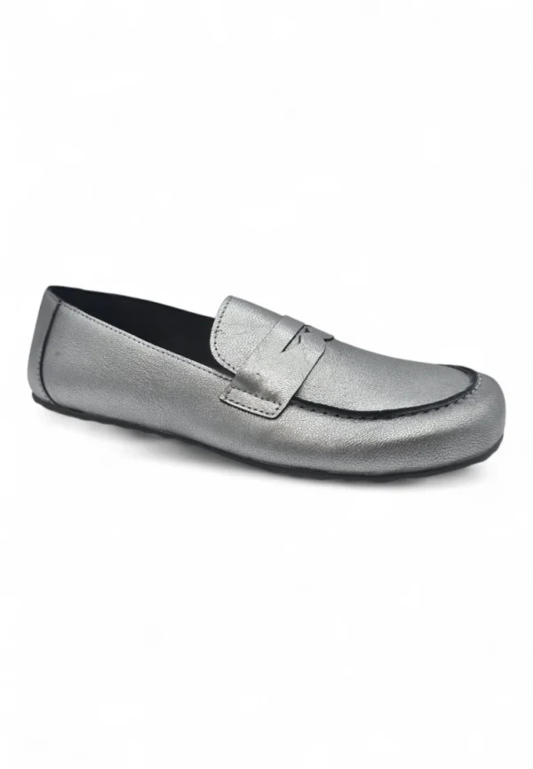 Mocasin barefoot Coquette mod. 4395 de Piel en gris - Imagen 3