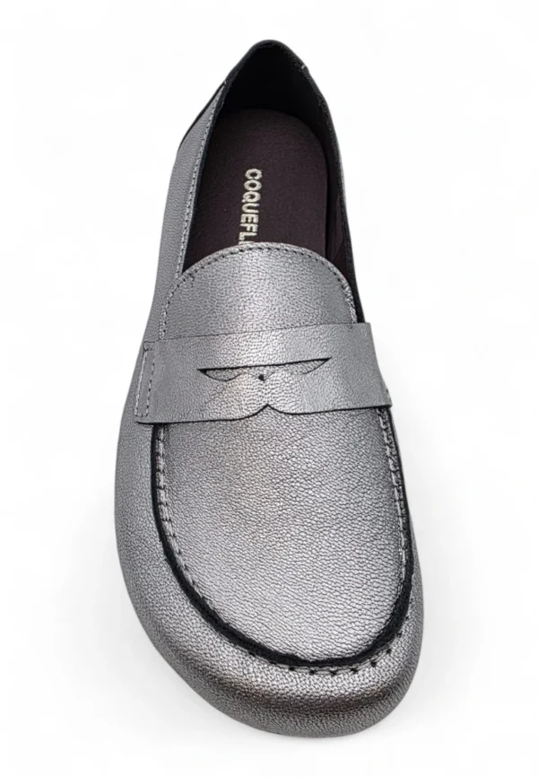 Mocasin barefoot Coquette mod. 4395 de Piel en gris - Imagen 5