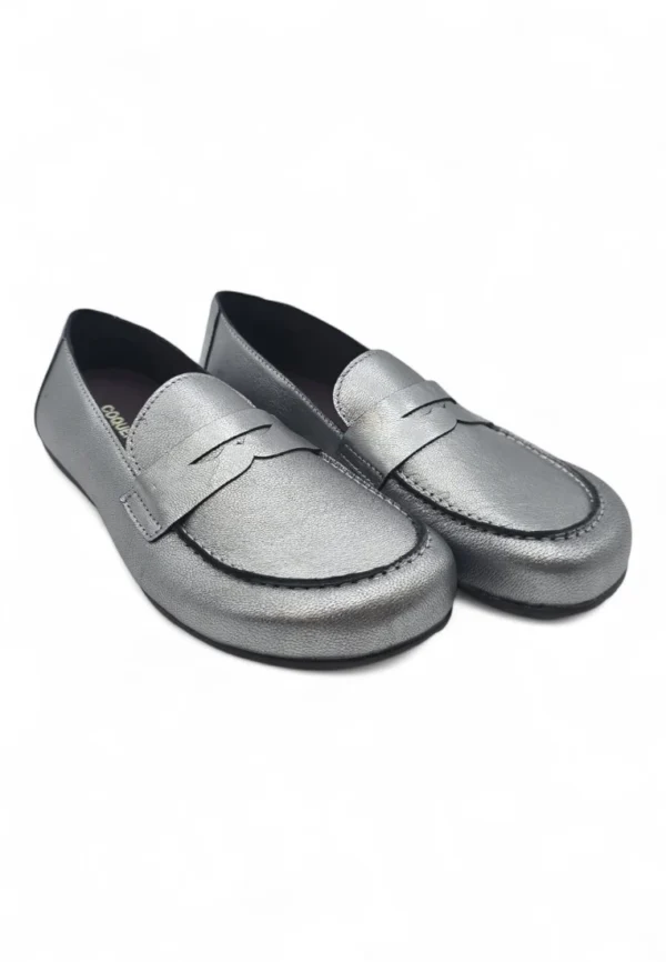 Mocasin barefoot Coquette mod. 4395 de Piel en gris - Imagen 6