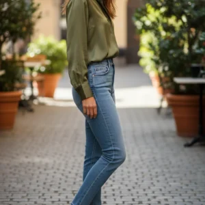 Zapatilla casual snake Calzados Reno mod. 1223914 de Piel en blanco