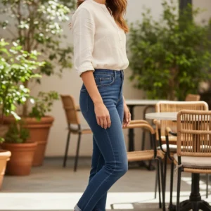 Zapato combi pala picada Calzados Reno mod. 799-21 de Piel en beig