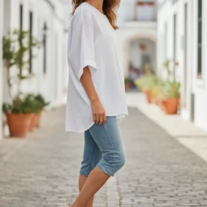 Mercedita confort picado Calzados Reno mod. 5255 de Piel en platino