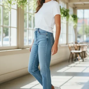 Mocasin confort adorno Calzados Reno mod. 26295 de Piel en blanco