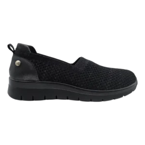 Zapato confort calcetin Calzados Reno mod. AMD30034 de Malla en negro