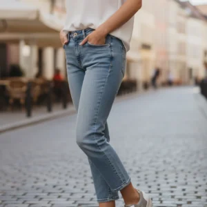 Casual piel cuña combi picado Calzados Reno mod. AMD30251 de Piel en blanco-beig