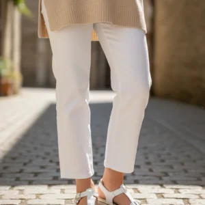 Sandalia piel cuña Amarpies mod. ABZ30289 de Piel en beig-tostado