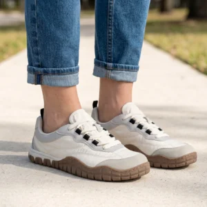 Zapatilla casulal barefoot Coqueflex mod. 4429 de Lona en hielo
