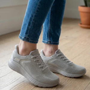 Skechers extra ancho Skechers mod. 117497W de Malla Técnica en verde