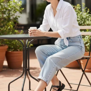 Sandalia go walk flex Skechers mod. 141473 de Microfibra en negro