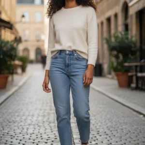 Deportiva casual Calzados Reno mod. 23624 de Piel en blanco